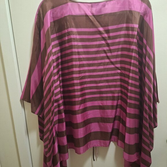 ASHLEY STEWART SILK TOP. - Picture 2 of 3